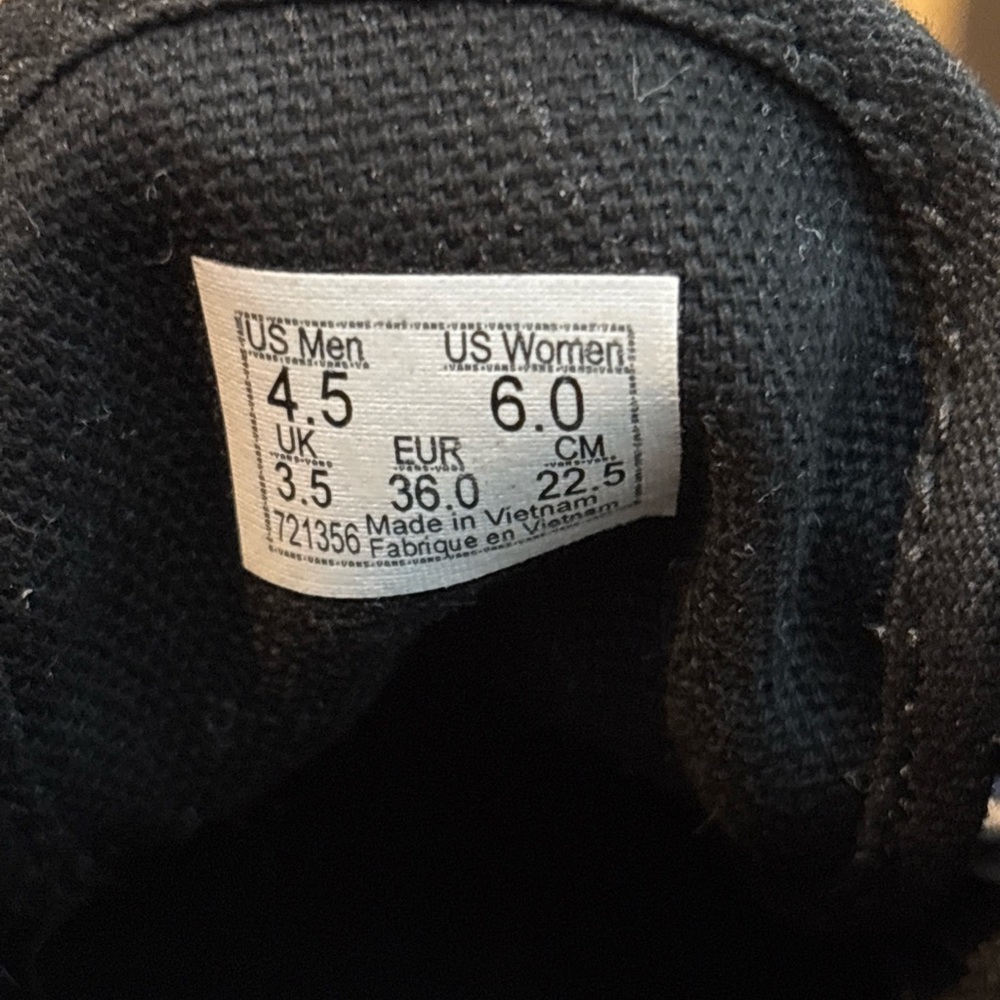 Vans Authentic Stackform Plaid Blue Platform Wome… - image 4